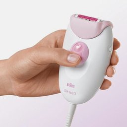 ماكنة إزالة الشعر براون سيلك أبيل 3 لبشرة ناعمة تدوم أسابيع Braun Silk-épil 3 epilator for smooth skin that lasts for weeks