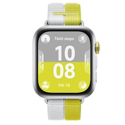 ساعة HUAWEI WATCH FIT 5 الذكية بشاشة 1.82 إنش AMOLED ومقاومة 5ATM و GPS ثنائي النطاق وبطارية 10 أيام HUAWEI WATCH FIT 5