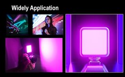 إضاءة فيديو RGB صغيرة BKN MJ-88 بمشبك 180 درجة وبطارية 1000mAh - 4.5W بتأثيرات إضاءة وشحن Type-C BKN MJ-88 RGB Light 1000mAh 4.5W