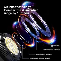 طقم إضاءة استوديو Yuanman BT-YM-S600 بقوة 100W COB LED مع سوفت بوكس فانوس 65 سم وستاند 2.8 متر - 5600K CRI 95 بقاعدة Bowens Yuanman BT-YM-S600 COB Light 100W