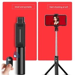 عصا سيلفي صغيرة P30 لاسلكية بطول 67 سم بريموت بلوتوث ودوران 180 درجة P30 Mini Selfie Stick Camera Accessory