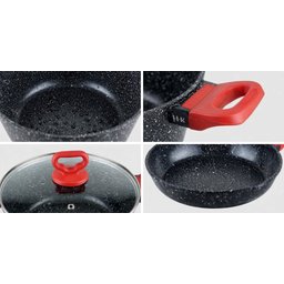 طقم كرانيت فاخر متكون من ٩ قطع Pot and pan set
