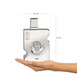 اجمل عطر إيفوك سيلفر إيديشن للرجال 90 مل Ajmal Evoke Silver Edition for Men Eau de Parfum 90ml