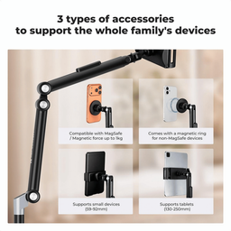 KF15.0038 Universal Floor Tablet Stand & Phone Holder KF15.0038 Universal Floor Tablet Stand & Phone Holder