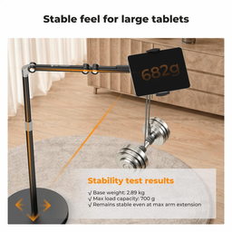 KF15.0038 Universal Floor Tablet Stand & Phone Holder KF15.0038 Universal Floor Tablet Stand & Phone Holder