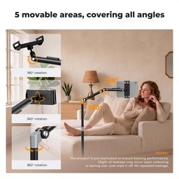 KF15.0038 Universal Floor Tablet Stand & Phone Holder KF15.0038 Universal Floor Tablet Stand & Phone Holder