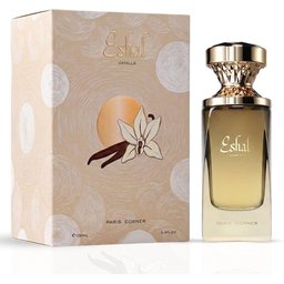 عطر ايشال فانيلا باريس كورنر او دي بارفيوم 100 مل Paris Corner Eshal Vanilla EDP 100 ml