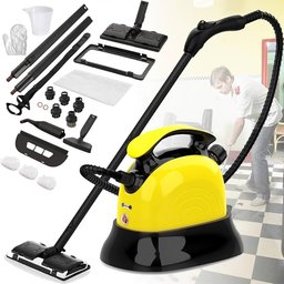 منظفة بخارية متعددة الوظائف امبليوم 8 في 1 للتنظيف العميق وتعقيم الاسطح 8-in-1 Multi-Function Steam Cleaner for Deep Cleaning and Surface Sanitization