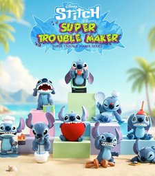 صندوق مفاجآت ستيتش المشاغب – مجسمات مرحة Stitch Super Trouble Maker Blind Box