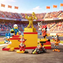 ميكي وأصدقاؤه – صندوق مفاجآت يوم السباق F1 Mickey and Friends F1 Race Day Blind Box