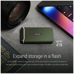 هارد خارجي ترانسيند 2 تيرابايت مقاوم للصدمات بسرعة 2000 ميجابايت بالثانية Transcend ESD380C Portable SSD – 2TB هارد خارجي ترانسيند 2 تيرابايت مقاوم للصدمات بسرعة 2000 ميجابايت بالثانية Transcend ESD380C Portable SSD – 2TB