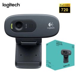 كاميرا ويب لوجيتك C270 HD بجودة 720p Logitech C270 HD Webcam 720p 30fps كاميرا ويب لوجيتك C270 HD بجودة 720p Logitech C270 HD Webcam 720p 30fps