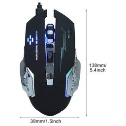 ماوس ألعاب لاسلكي قابل للشحن G501 – ميكرو كينغدوم MicroKingdom G501 Wireless Charging Gaming Mouse – 2.4GHz ماوس ألعاب لاسلكي قابل للشحن G501 – ميكرو كينغدوم MicroKingdom G501 Wireless Charging Gaming Mouse – 2.4GHz
