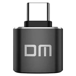 DM AD002 USB Type-C to USB-A OTG Adapter – BLACK DM AD002 USB Type-C to USB-A OTG Adapter – BLACK