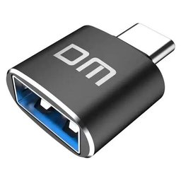 DM AD002 USB Type-C to USB-A OTG Adapter – BLACK DM AD002 USB Type-C to USB-A OTG Adapter – BLACK