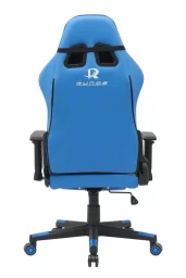 كرسي RUNDA GAMING CHAIR RD-1009 FOOTREST BLUE+GREY كرسي RUNDA GAMING CHAIR RD-1009 FOOTREST BLUE+GREY
