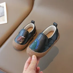 حذاء جلد دينصور بلونين Shoes Leather Dinosaur Two Colors