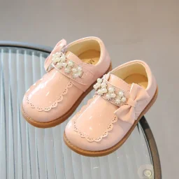 حذاء بناتي  لؤلؤة بثلاث Shoes Girls Three