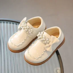 حذاء بناتي  لؤلؤة بثلاث Shoes Girls Three