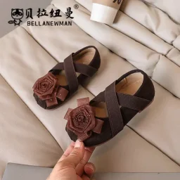 حذاء بناتي وردة بثلاث الوان Shoes Girls Rose Three Colors
