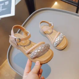صندل بناتي بثلاث الوان قياس واحد Sandals Girls Three Colors Size