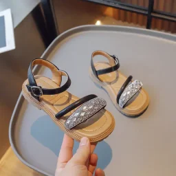 صندل بناتي بثلاث الوان قياس واحد Sandals Girls Three Colors Size