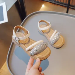صندل بناتي بثلاث الوان قياس واحد Sandals Girls Three Colors Size