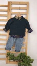 طقم بيبي شتوي كوالتي عالي جدا ثلاث الوان Set Baby Winter High Quality Premium Three Colors