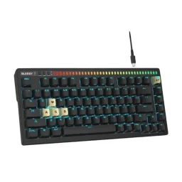 بلودي لوحة مفاتيح ألعاب AT75 - أسود Bloody AT75 75% RGB Alpha Optical Switch Gaming Keyboard - Black