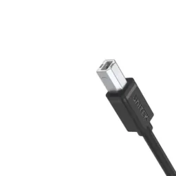يونيتيك Y-C430GBK كابل طابعة يو إس بي 2.0 إيه إلى بي - 1 متر أسود UNITEK Y-C430GBK USB 2.0 A-to-B Printer Cable - 1m Black