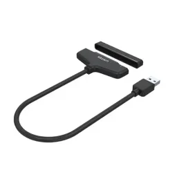 يونيتيك Y-1096 محول يو إس بي-إيه 3.0 إلى 2.5 بوصة SATA III مع UASP - أسود UNITEK Y-1096 USB-A 3.0 to 2.5-inch SATA III Adapter with UASP - Black