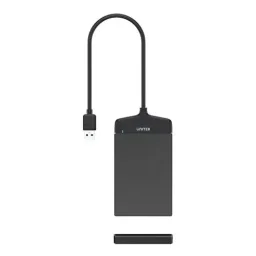 يونيتيك Y-1096 محول يو إس بي-إيه 3.0 إلى 2.5 بوصة SATA III مع UASP - أسود UNITEK Y-1096 USB-A 3.0 to 2.5-inch SATA III Adapter with UASP - Black