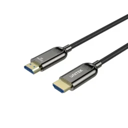 يونيتيك C11085GY01 كابل بصري إتش دي إم آي 2.1 إيه أو سي - 8K@60Hz / 4K@120Hz، 20 متر UNITEK C11085GY01 HDMI 2.1 AOC Optical Cable - 8K@60Hz / 4K@120Hz, 20m