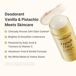 مزيل تعرق ميدي كيوب Medicube Deodorant Fresh that Lasts Vanilla