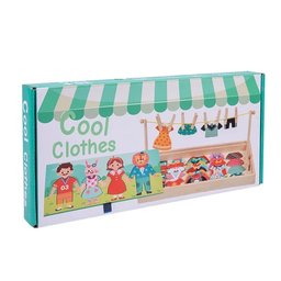 لعبة تصميم الازياء الخشبية wooden clothes fashion game
