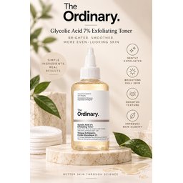 ذا اورديناري حمض ا لجليكوليك %7 The Ordinary Glycolic Acid 7% Exfoliating