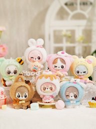 دمى الأزياء اللطيفة المحشوة – صندوق مفاجآت Cute Costume Plush Dolls – Blind Box