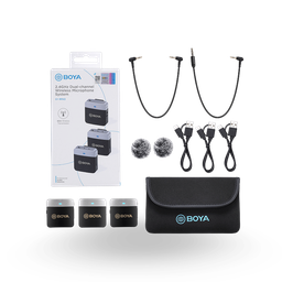 Boya BY-M1V2 2-Person Wireless Microphone Boya BY-M1V2 2-Person Wireless Microphone