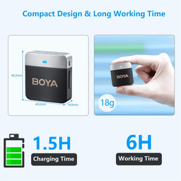 Boya BY-M1V2 2-Person Wireless Microphone Boya BY-M1V2 2-Person Wireless Microphone