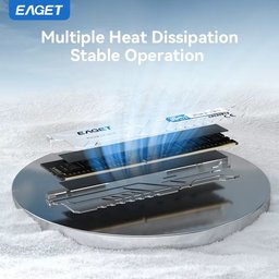 رام إيجيت (EAGET) دي دي أر 4 سعة 32 جيجابايت (16x2) بتردد 3200 ميجاهرتز EAGET PS40 series DDR4 desktop RAM (U-DIMM)