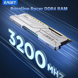 رام إيجيت (EAGET) دي دي أر 4 سعة 32 جيجابايت (16x2) بتردد 3200 ميجاهرتز EAGET PS40 series DDR4 desktop RAM (U-DIMM)