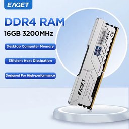 رام إيجيت (EAGET) دي دي أر 4 سعة 32 جيجابايت (16x2) بتردد 3200 ميجاهرتز EAGET PS40 series DDR4 desktop RAM (U-DIMM)