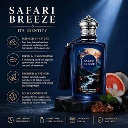 عطر سفاري بريز اكستريت دي بارفان من فرينش افينيو، 100 مل، Safari Breeze French Avenue
