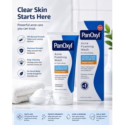 بانوكسيل غسول رغوي PanOxyl Acne Foaming Wash Benzoyl Peroxide 10%