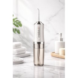جهاز تنظيف الاسنان المائي قابل للشحن Rechargeable Water Flosser for Teeth with 3 Cleaning Modes and 4 Nozzles