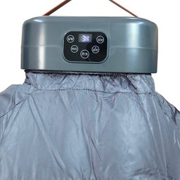 مجفف ملابس محمول 3 في 1 بقوة 600 واط مع شاشة لمس وكي وتعقيم بالاشعة فوق البنفسجية Portable 3-in-1 Clothes Dryer 600W with Touch Screen, Ironing and UV Sterilization