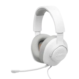 سماعة الألعاب السلكية JBL Quantum 100M2 فوق الأذن (White) JBL Quantum 100M2 Wired Over-Ear Gaming Headset with Boom Microphone (White)