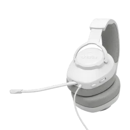 سماعة الألعاب السلكية JBL Quantum 100M2 فوق الأذن (White) JBL Quantum 100M2 Wired Over-Ear Gaming Headset with Boom Microphone (White)