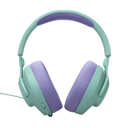 سماعة الألعاب السلكية JBL Quantum 100M2 فوق الأذن (Cyan) JBL Quantum 100M2 Wired Over-Ear Gaming Headset with Boom Microphone (Cyan)