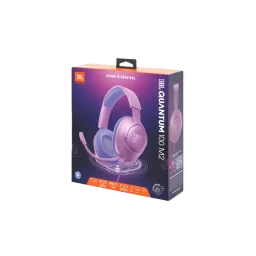 سماعة الألعاب السلكية JBL Quantum 100M2 فوق الأذن (Purple) JBL Quantum 100M2 Wired Over-Ear Gaming Headset with Boom Microphone (Purple)